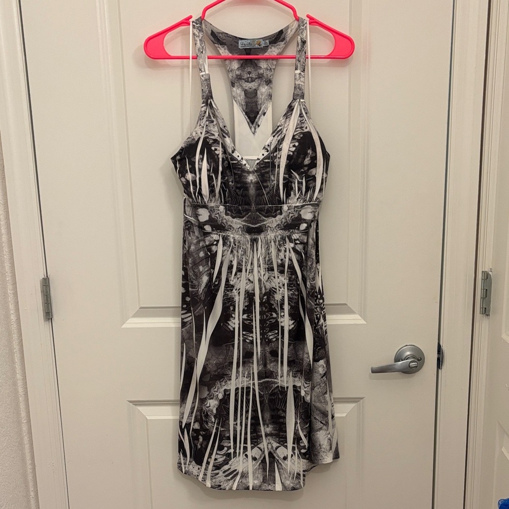 Unity World Wear Black and White Dress